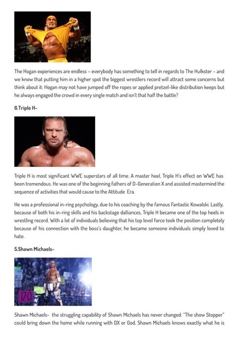 Top 10 Greatest Wrestlers Of All Time Pdf