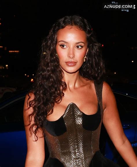 Maya Jama Sexy Shows Off Het Hot Legs At Harris Reed London Fashion Week Show Aznude