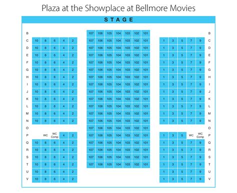 Seating Charts Plaza Theatrical