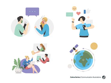 Communication Illustrations By Ramy Wafaa On Dribbble