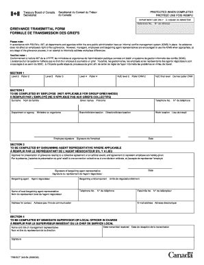 Fillable Online Ibew Fioe Grievance Transmittal Form Formule De