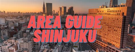 Area Guide Shinjuku Tokyo Room Finder Blog