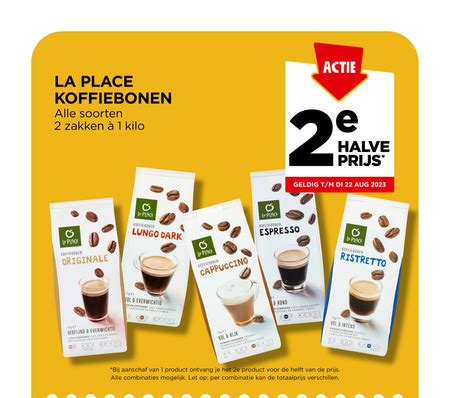 La Place Koffiebonen Folder Aanbieding Bij Jumbo Details