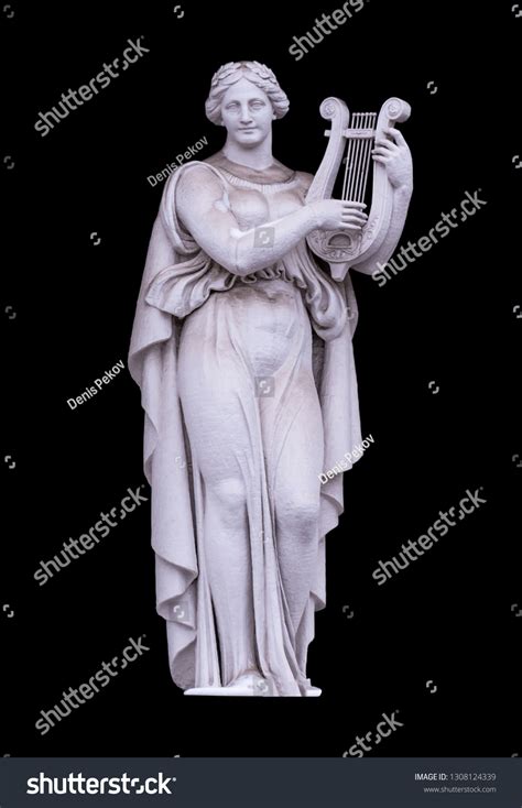 Sculpture Ancient Greek God Isolate Stock Photo 1308124339 | Shutterstock