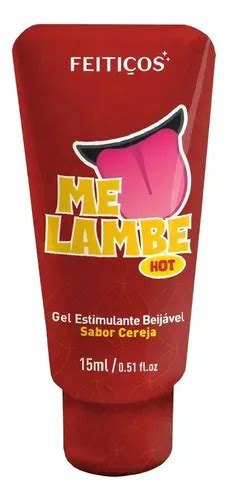 Me Lambe Hot Gel Estimulante Beijável Sabor Cereja 15g MercadoLivre
