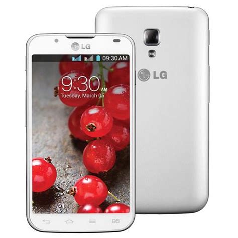 Smartphone Lg Optimus L Ii Dual P Branco Dual Chip Tela De