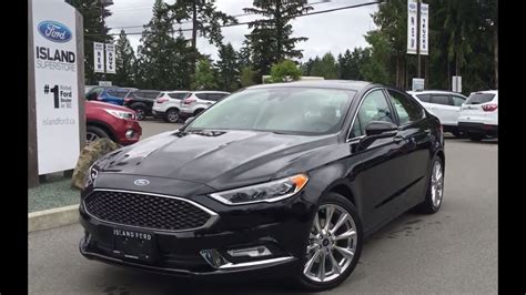 Ford Fusion Platinum Awd Ecoboost Leather Review Island Ford