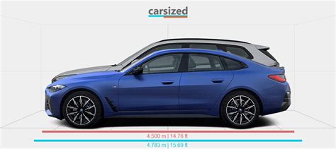 Dimensions Bmw I4 2021 Present Vs Bmw X1 2022 Present