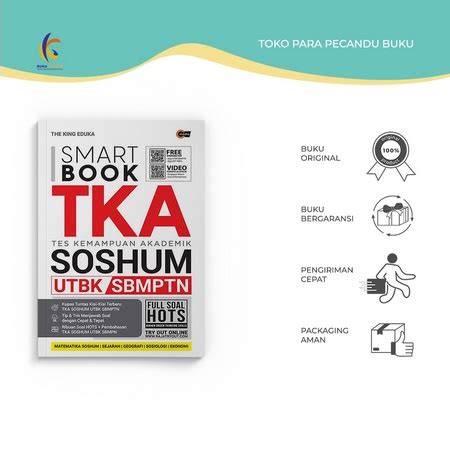 Jual BUKU REFERENSI SMART BOOK TKA SOSHUM UTBK SBMPTN CMEDIA THE