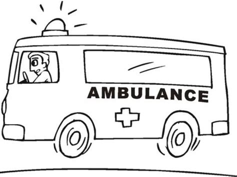 Coloriage Ambulance De Pompier Coloriage Ambulance Danieguto