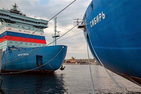 World S Largest Nuclear Powered Icebreaker Arktika Starts Sea Trials