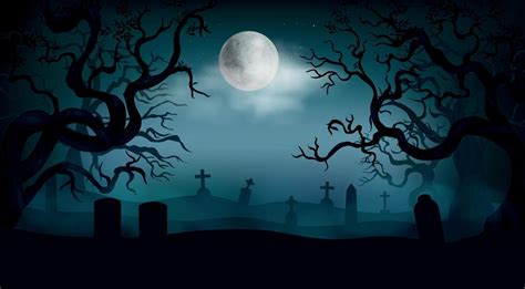 Realistic Halloween Background 4957908 Vector Art at Vecteezy