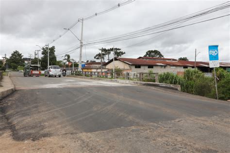 Reaberta Ponte Sobre O Rio Atuba Em Curitiba Cbn Curitiba A R Dio