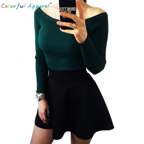 Кофта Aliexpress Colorful Apparel Autumn And Winter Basic Women Sweater