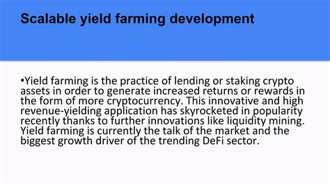 Defi Yield Farming Ppt