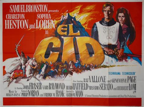 EL CID - Vintage Movie Posters