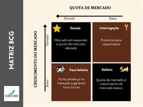 O que é a Matriz BCG exemplo para o seu negócio