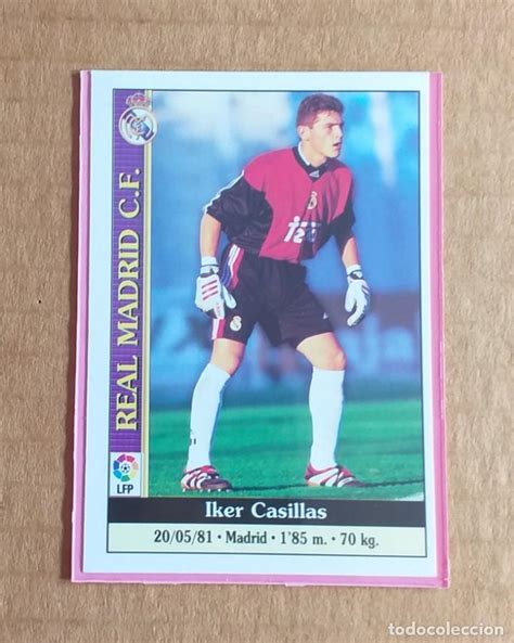 Cromo N Casillas Real Madrid Rookie Mundic Comprar Cromos De