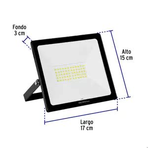 22043 REF 403L TRUPER Reflector ultra delgado LED 50 W luz de día