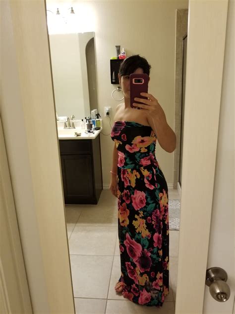 Black And Hot Pink Floral Strapless Maxi Dress Maxi Dresses Saved By The Dress