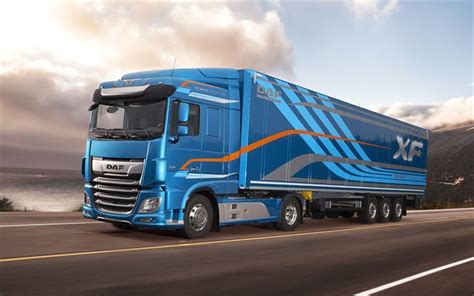 Download wallpapers DAF XF, 450 FT, 2017, truck, 4k, space cab, road ...