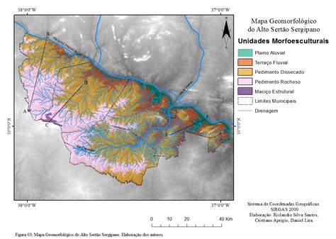 11º Sinageo Mapeamento GeomorfolÓgico Do Alto SertÃo Sergipano