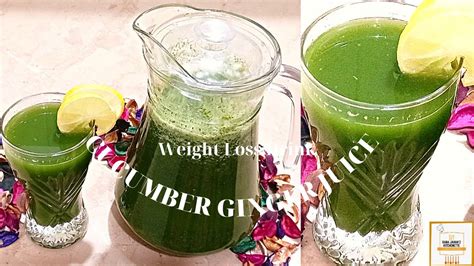 Lose Belly Fat In 5 Days With Cucumber And Ginger Juice Cucumber And Ginger Juice For Weight Loss