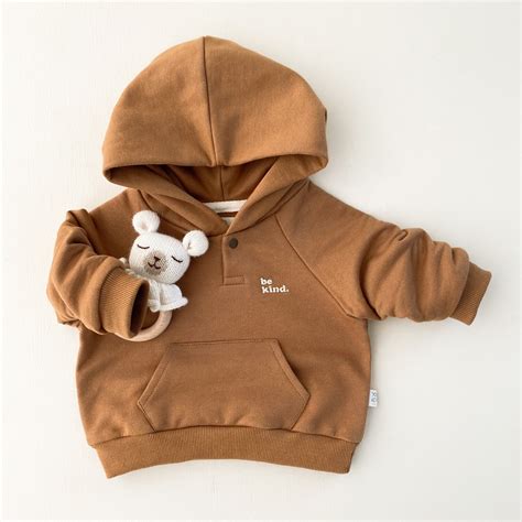 Conjunto Bebe Moletom Peluciado Comfy Capuz Caramelo Yokobaby Br