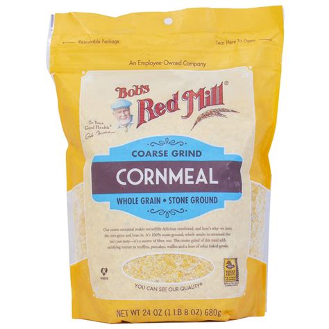 قم بشراء Bobs Red Mill Cornmeal Coarse Grind 680g Online At Best Price من الموقع من لولو