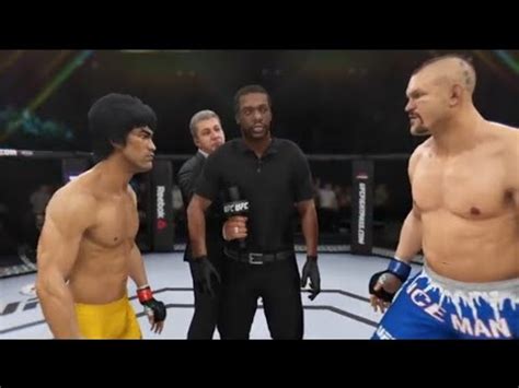 EA SPORTS UFC Bruce Lee Vs Chuck Liddell Most Amazing UFC Fight