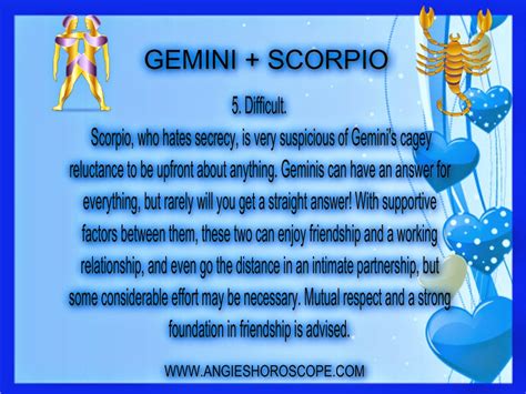 Gemini Scorpio Sex Gay And Sex