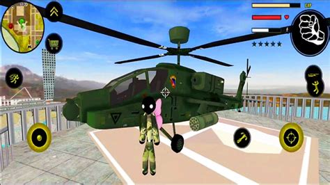 Us Army Stickman Rope Hero Super Army Mafia Crime Simulator Youtube