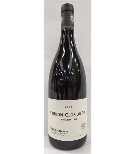 Corton Clos Du Roi Grand Cru 2018 Domaine Buisson Charles