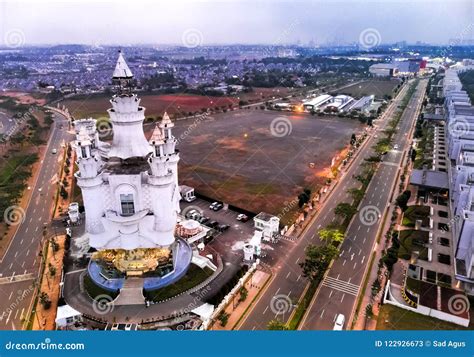 Bsd Tangerang City Aerial View Indonesia July Editorial Stock