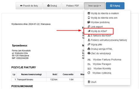 Jak Wys A Faktur Do Ksef