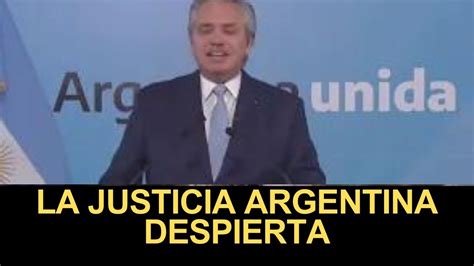 La Justicia Inhibió Los Bienes De Alberto Férnandez Youtube