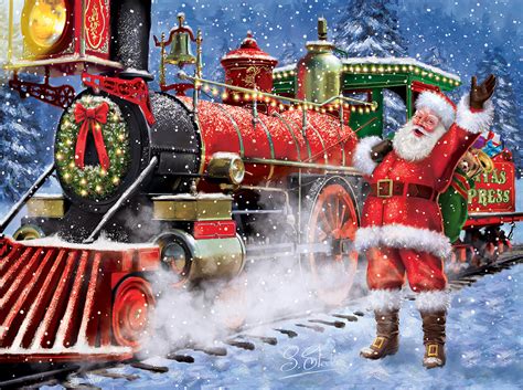 Puzzle Santa všichni na palubě 1 000 dílků PuzzleMania cz