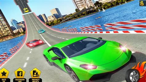 Impossible Gt Car Stunts Racing Mega Rmap Car Racing Gt Stunts