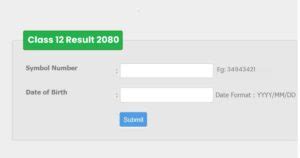 NEB Class 12 Result 2080 Check Neb Ntc Net Np Class 12 Result 2080