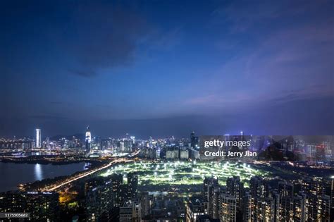 Shenzhen City Skyline In Afternoon High-Res Stock Photo - Getty Images