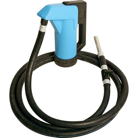 Liquidynamics Lever Operated Hand Pump For Def — With 34 In X 12 Ft Hose And Ball Valve