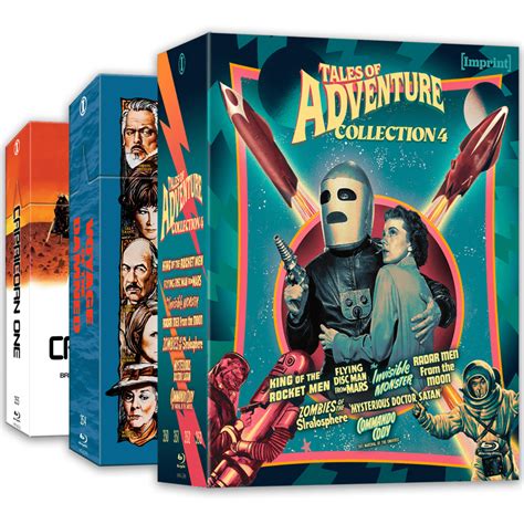 Imprint Films Limited Edition Boutique Blu Ray Via Vision Entertainment