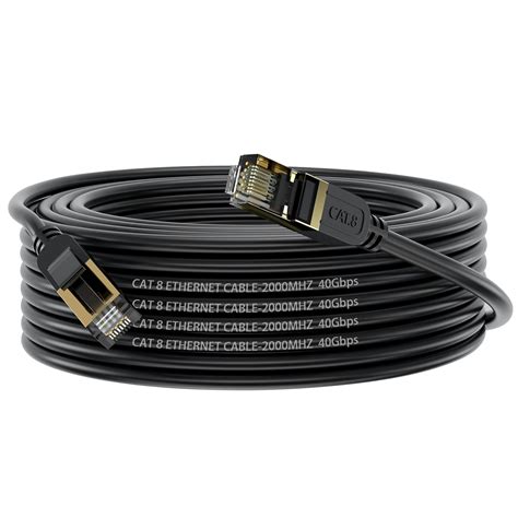 Cable Ethernet Cat 8 Cable De Red LAN Cat8 De Alta Velocidad De 40