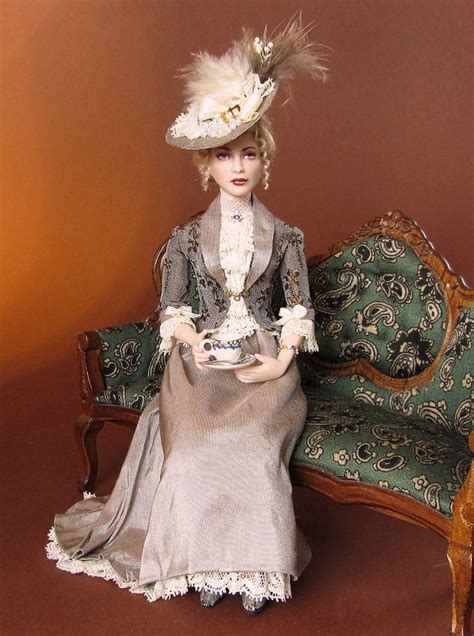 Theresia Dollhouse Dresses Edwardian Dress Victorian Dolls