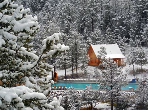 Cascading Hot Springs at Mt. Princeton Hot Springs Resort