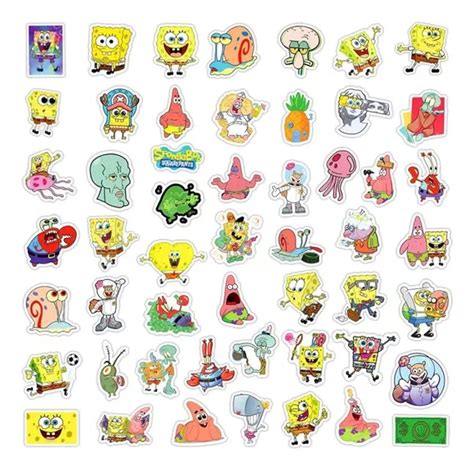 Stickers Bob Esponja MercadoLibre