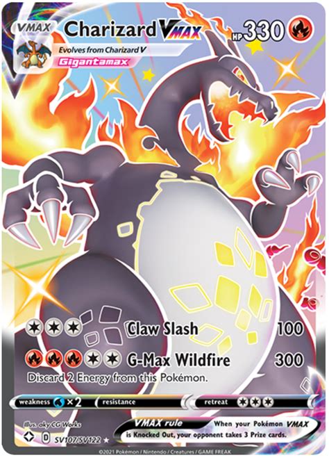 Charizard Vmax Shining Fates Sv Pokemon Card