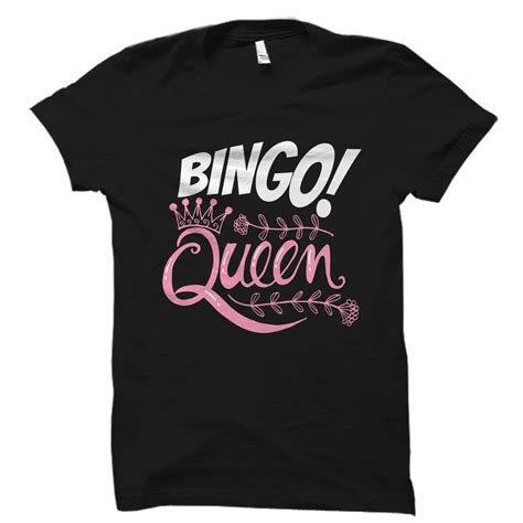 Bingo Queen Shirt Bingo Queen Gift Bingo Outfit Bingo Shirt Bingo