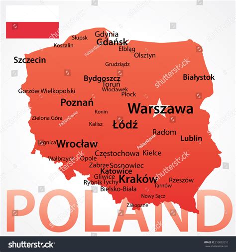 Map Of Poland Cities Hazel Korella