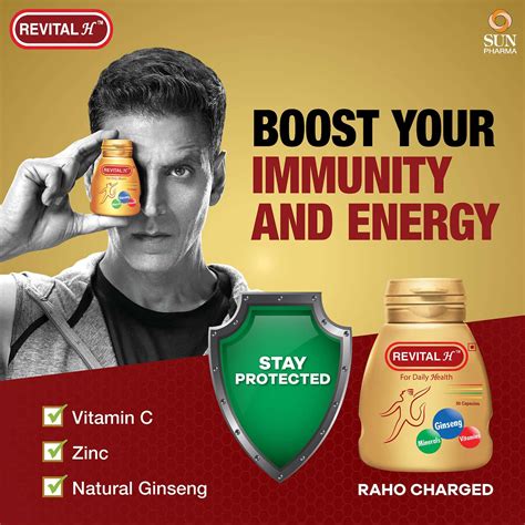 Buy REVITAL H MEN MULTIVITAMIN WITH CALCIUM ZINC GINSENG FOR IMMUNITY